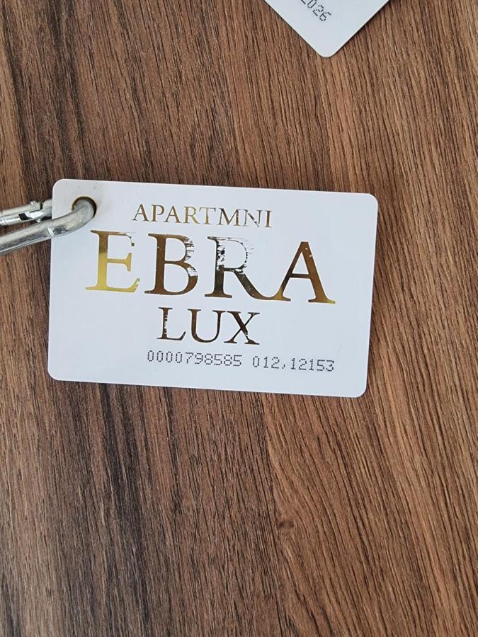 Ebra Lux Apartmani Dobrá Voda Exterior foto
